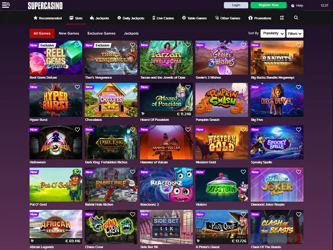 online casino keno